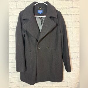 Pendleton Women’s Black Wool Peacoat, sz Large